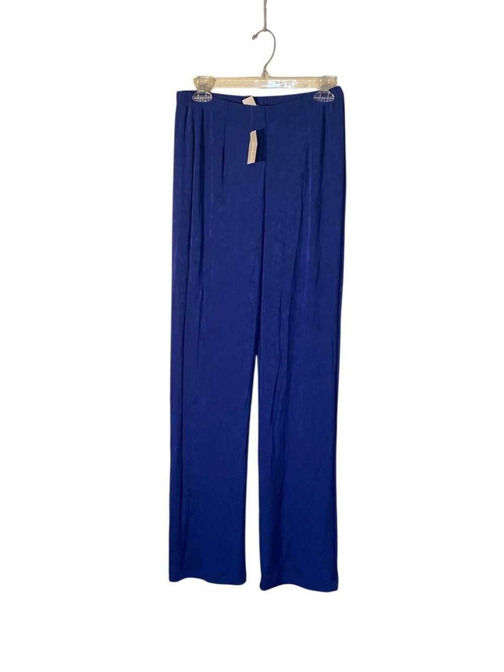NWT Chicos travelers, royal blue travel, friendly, straight leg pants OT